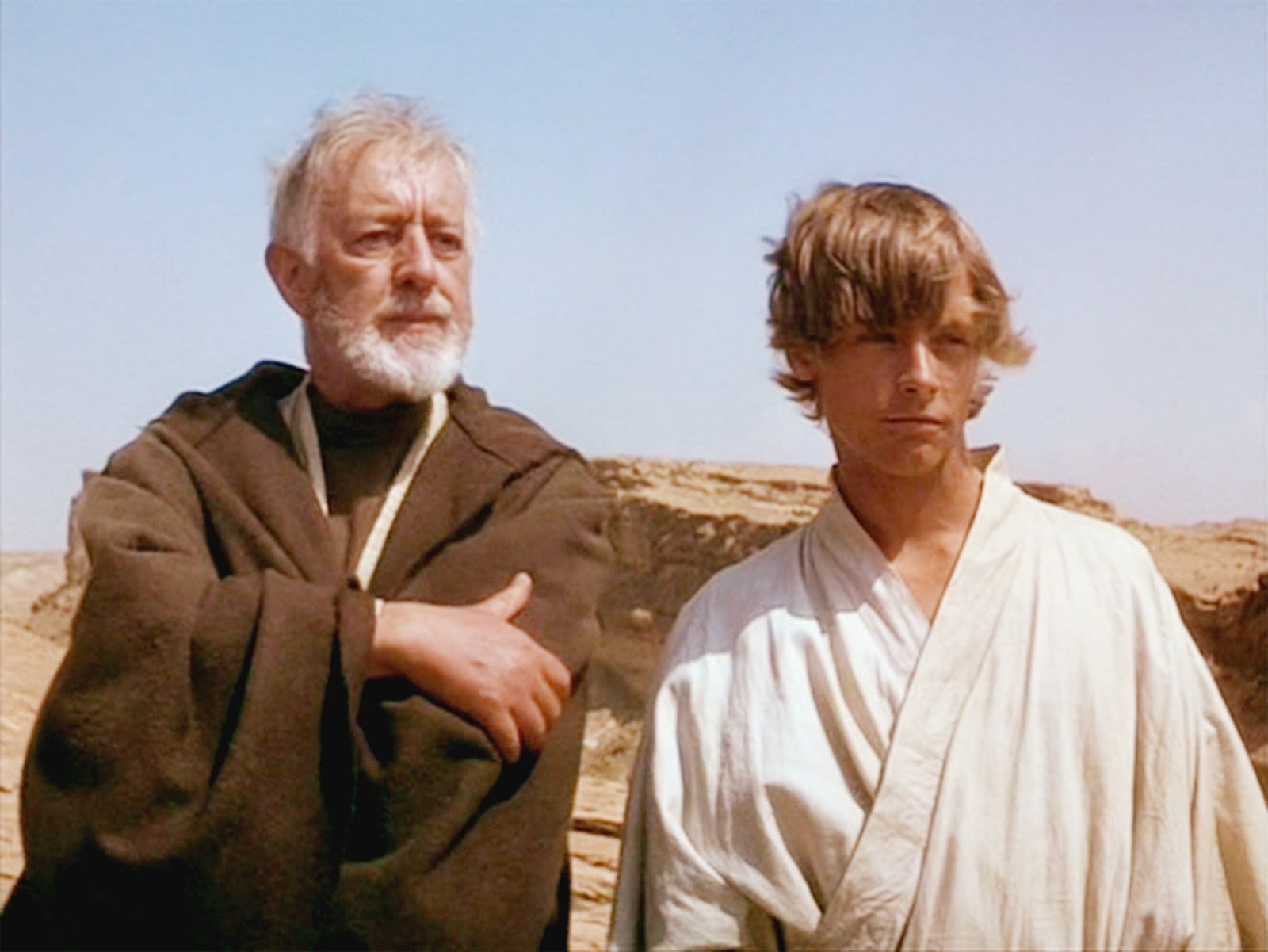 Obi-Wan y Luke