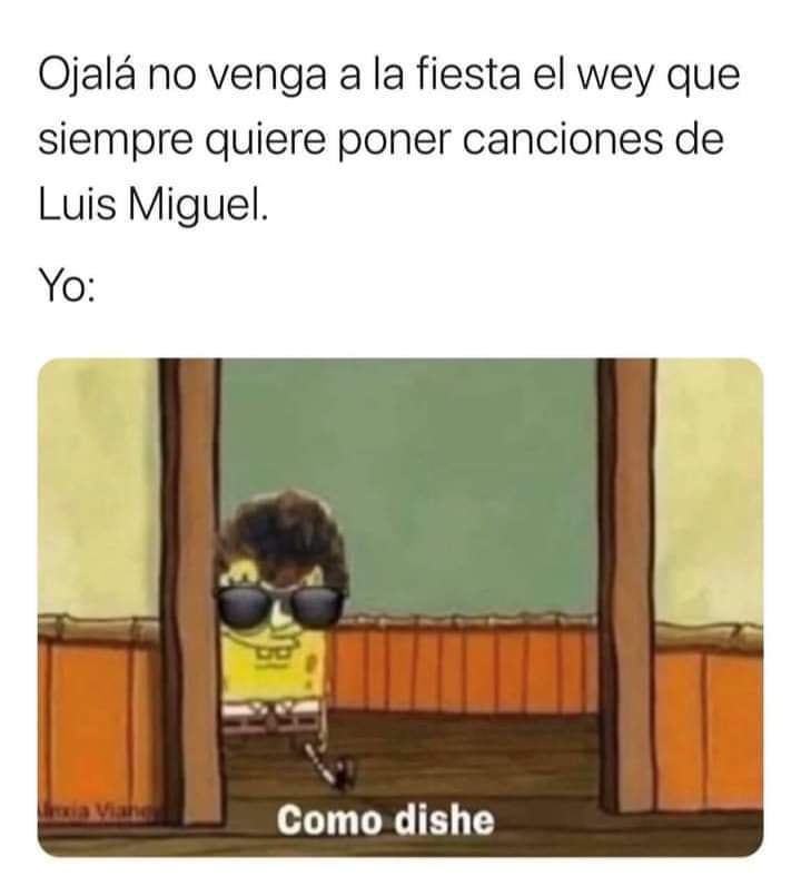 Memes del cumpleaños de Luis Miguel