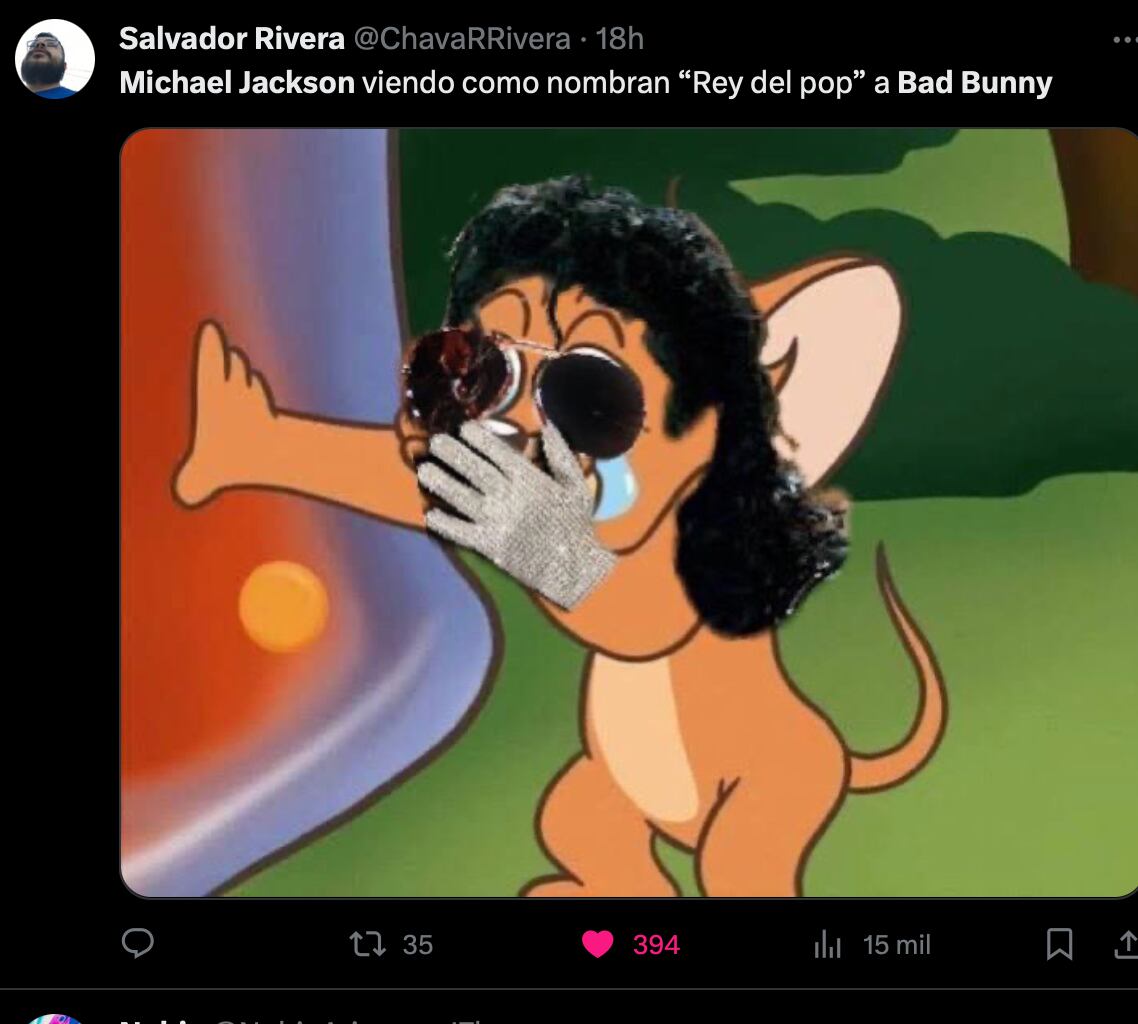 Bad Bunny es nombrado 'Rey del Pop' por Forbes y los memes de Michael Jackson lo ubican