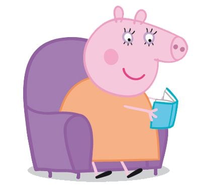 Fondos de pantalla de Mamá Cerdita, la madre de Peppa Pig