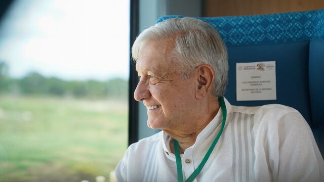 Imágenes inéditas de AMLO en primer viaje del Tren Maya