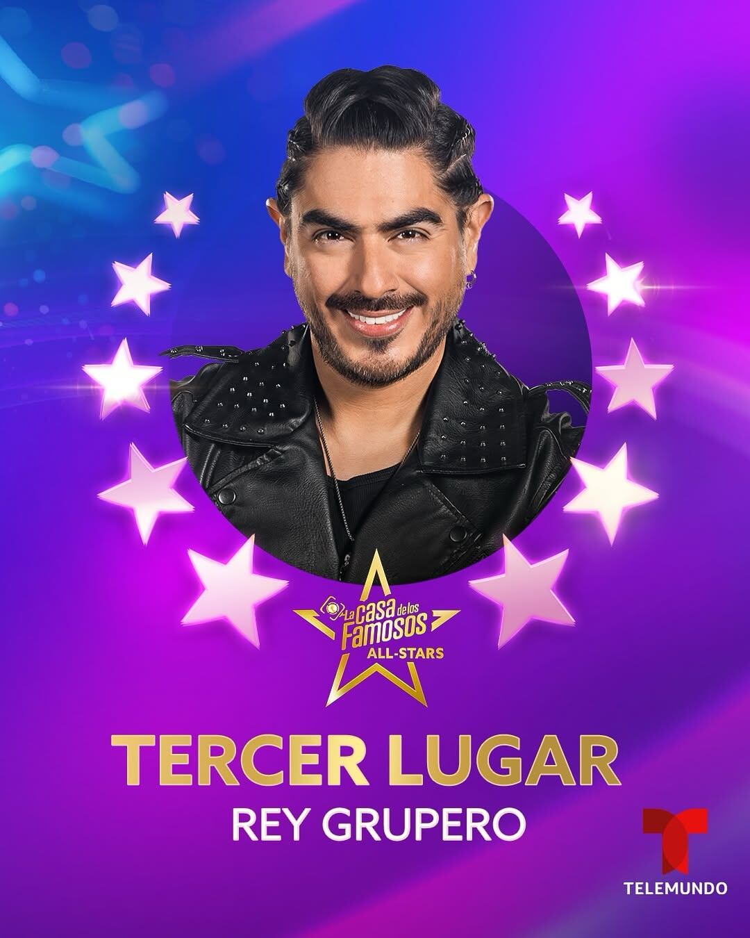 Rey Grupero es el tercer lugar de La Casa de los Famosos All Stars