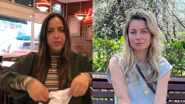 Isabel Fernández y Ludwika Paleta