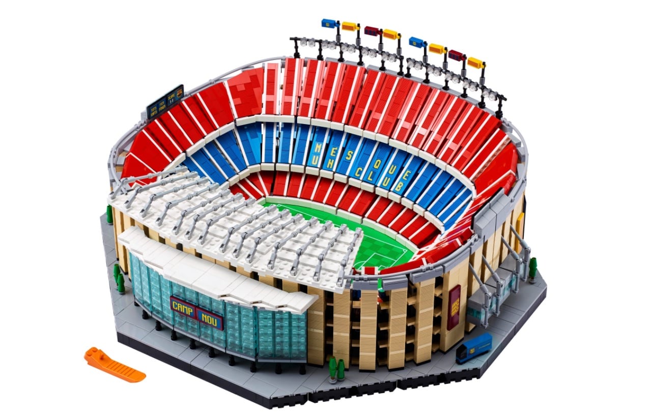 LEGO lanza set del estadio Camp Nou
