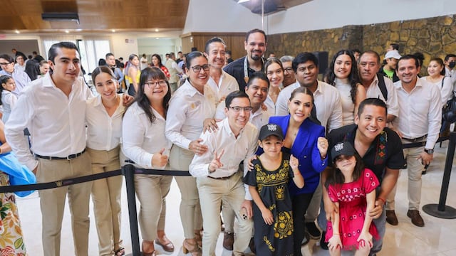 Evelyn Salgado tomó protesta al gobernador y gabinete infantil 2025