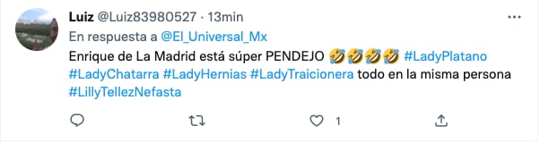 Se burlan de Enrique de la Madrid y Lilly Téllez