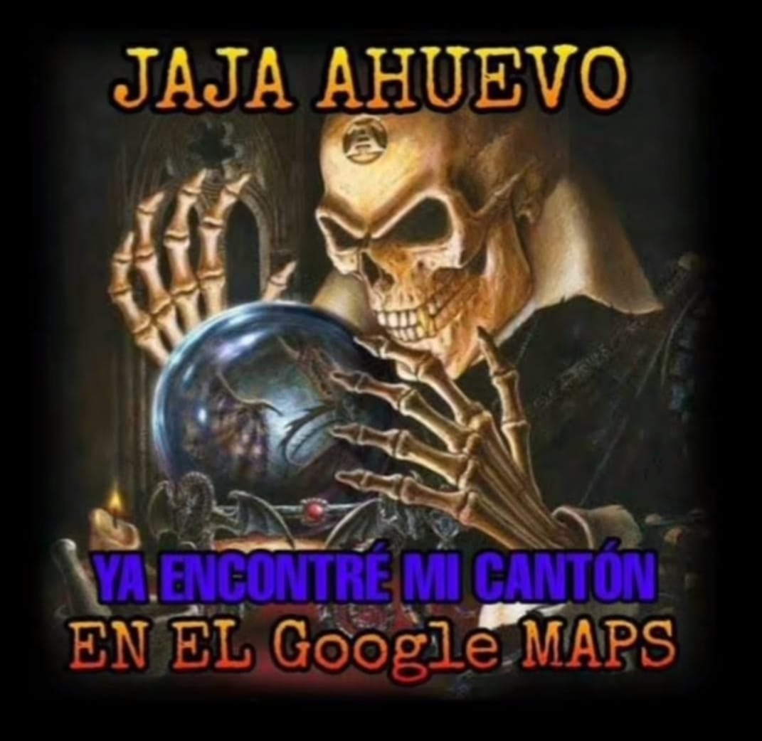 Meme de "calacas chidas"