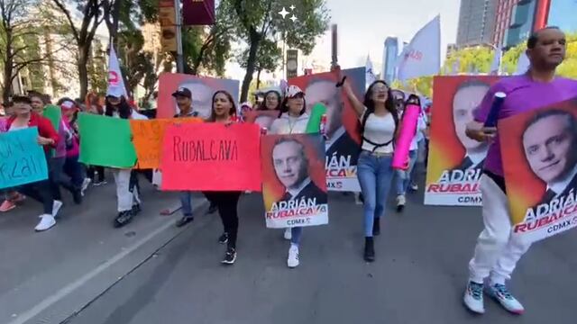 Simpatizantes de Adrián Rubalcava