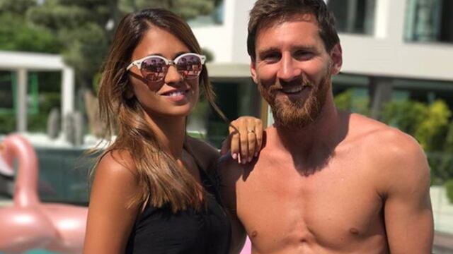 Messi y Antonella