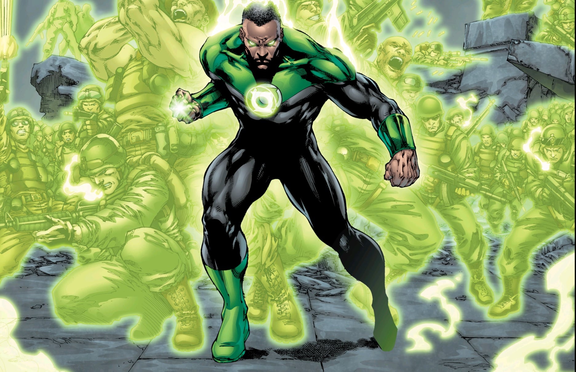 John Stewart Linterna Verde