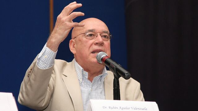 Rubén Aguilar, ex vocero de la Presidencia de la República