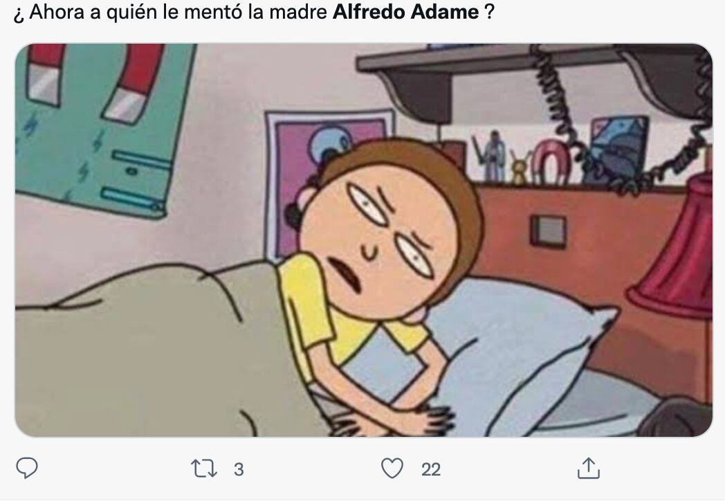 Meme de Alfredo Adame y Laura Bozzo