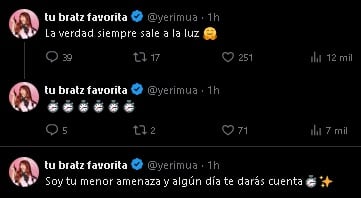 Yeri Mua lanza tweet de la polémica con el Bogueto.