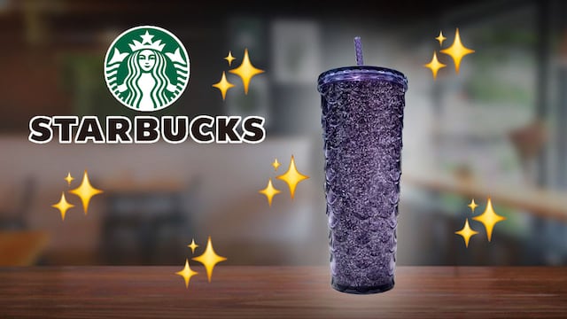 Nuevo vaso de Starbucks morado