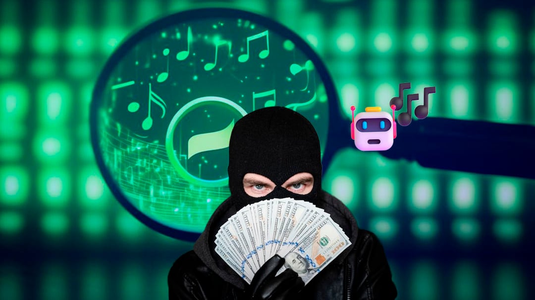 Músico obtiene 8 millones por reproducciones falsas generadas por IA