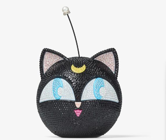 Crystal Luna-P Ball Minaudiere Clutch colección Jimmy Choo x Sailor Moon