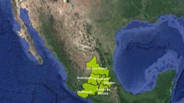 Alerta en estados