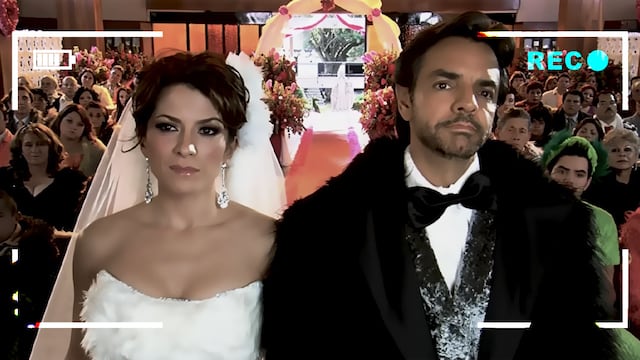 Eugenio Derbez y Alessandra Rosaldo tuvieron una boda peluche