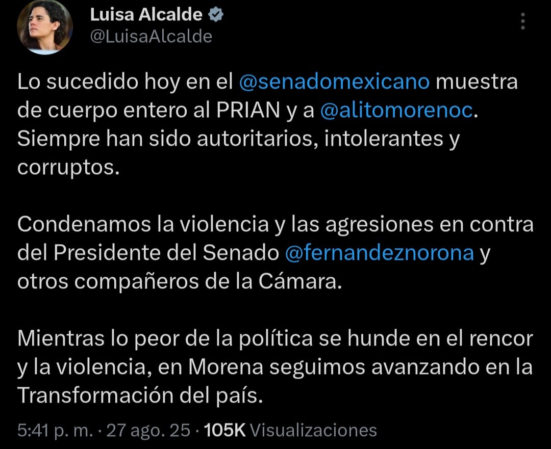Alito Moreno vs Noroña