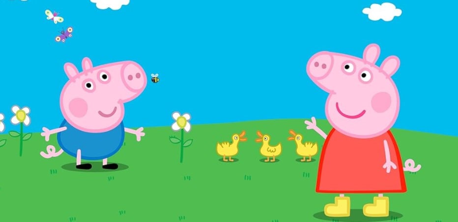 George y Peppa Pig