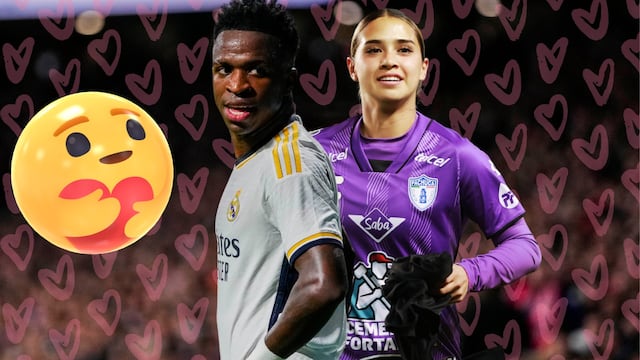 Vinicius Jr. y Nailea Vidrio.