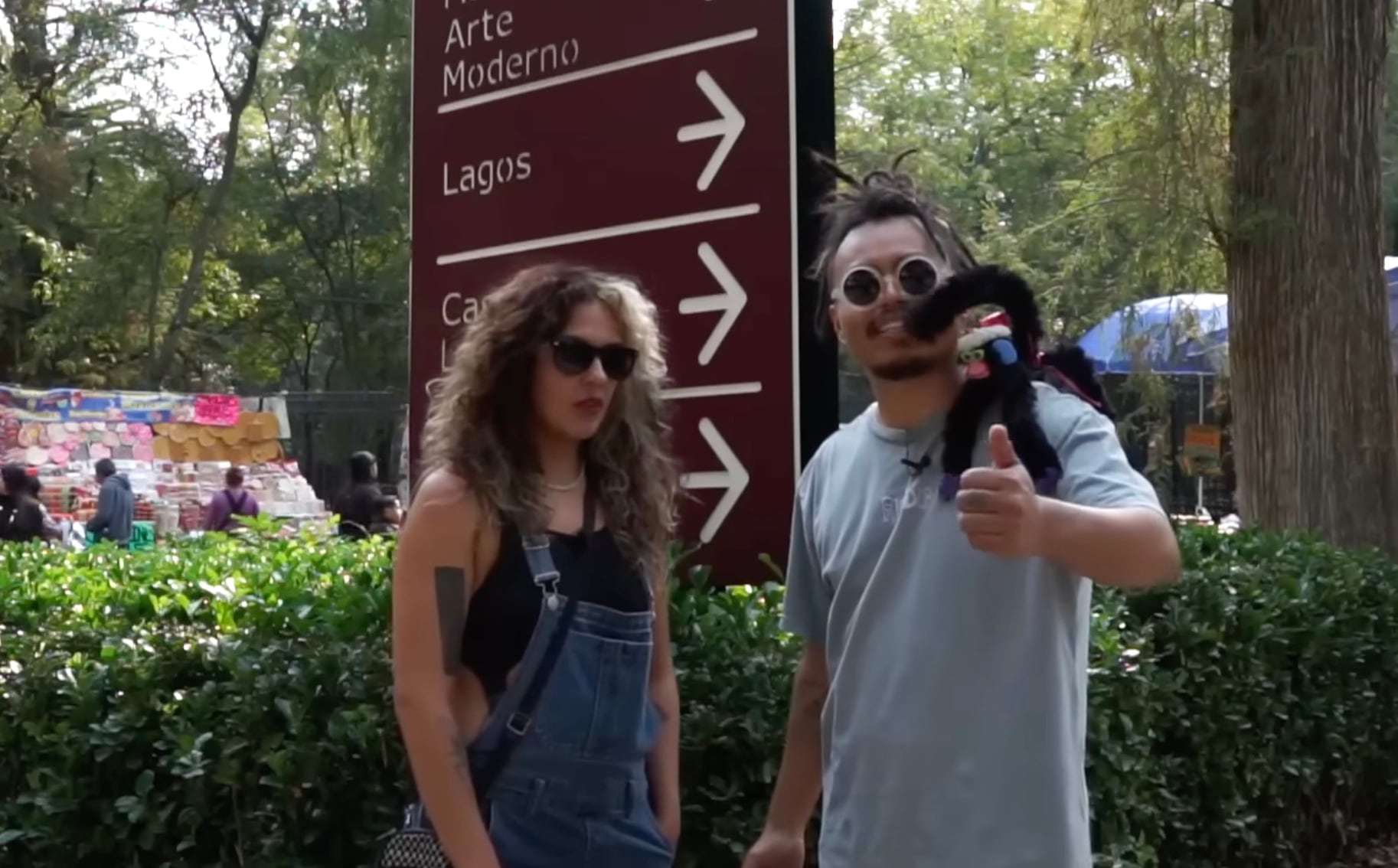 Iztaparrasta y Eva María Beristain