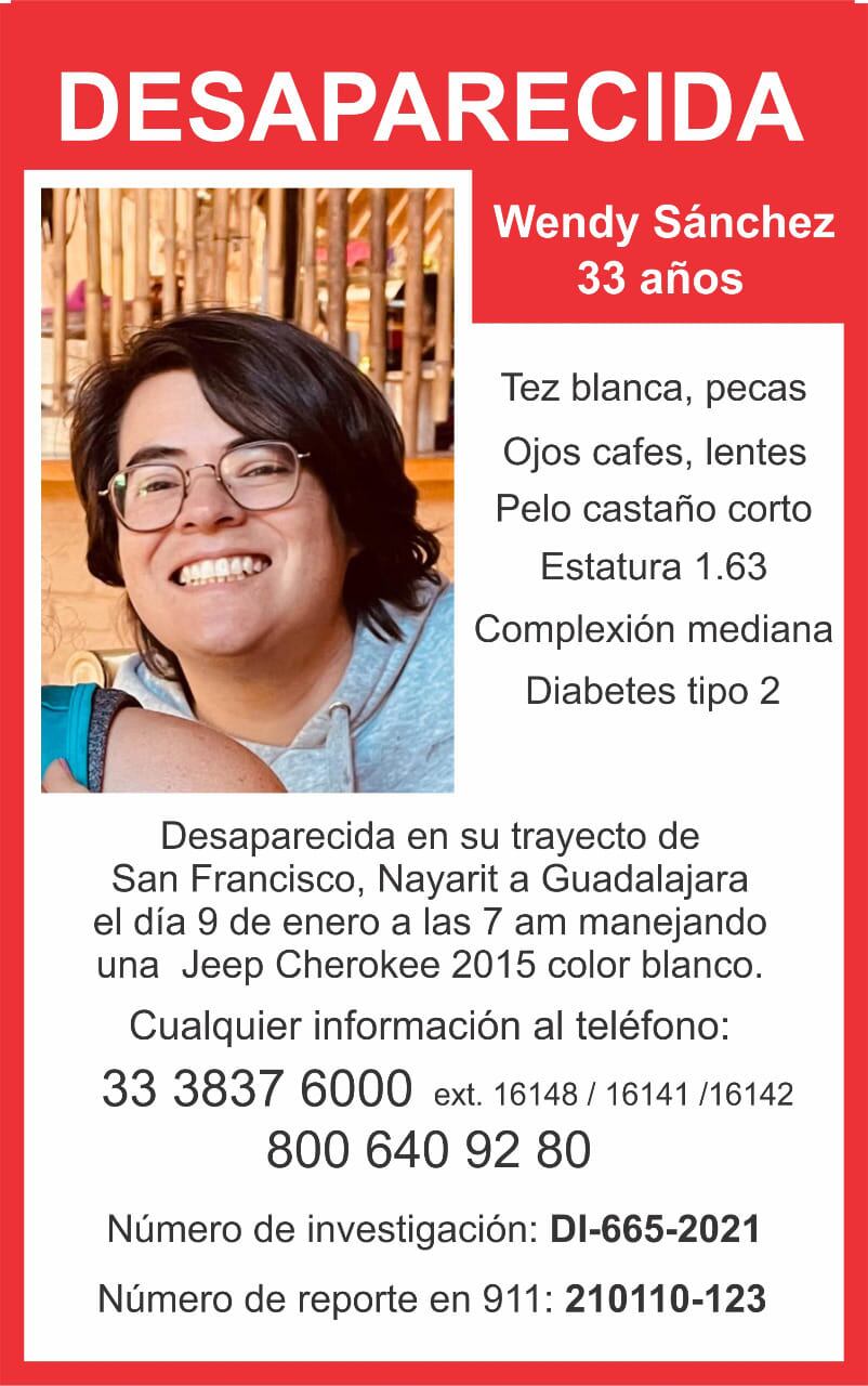 Ficha de búsqueda de Wendy