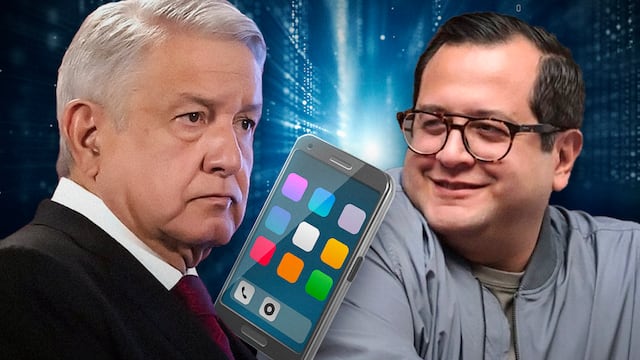 AMLO y su hijo José Ramón López Beltrán