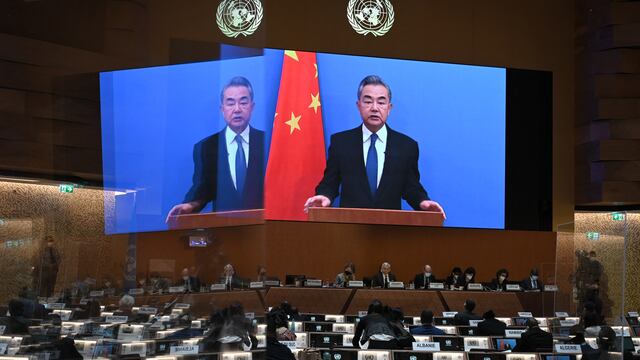 Wang Yi, ministro de Exteriores de China