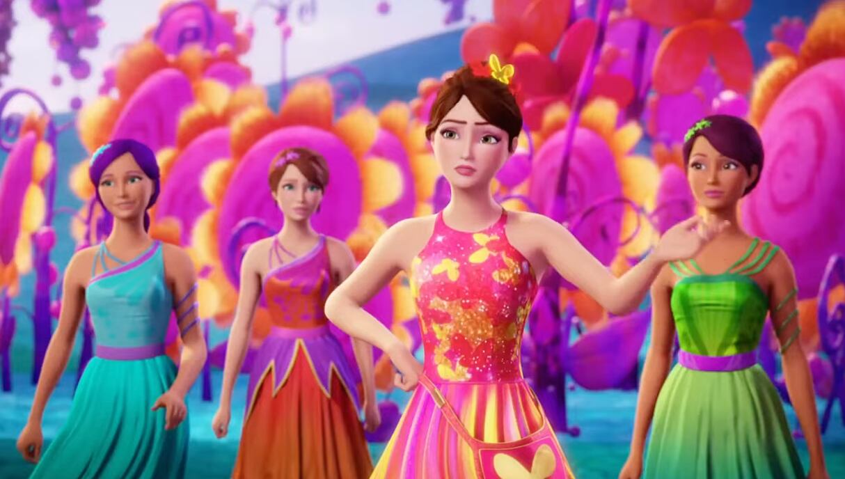 Barbie y la puerta secreta