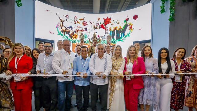 Rubén Rocha Moya en el Tianguis Turístico 2023