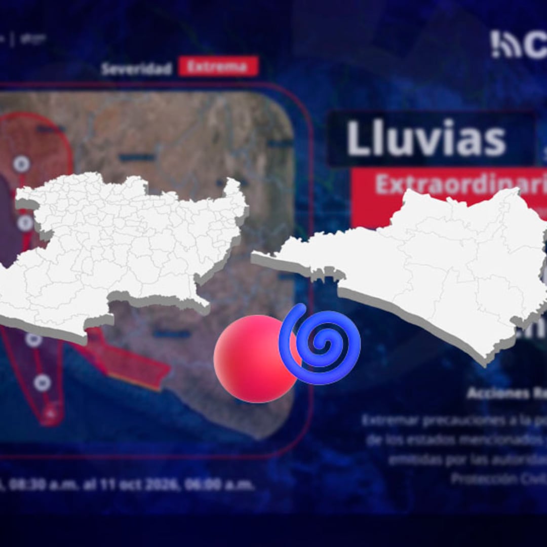 Huracán Simón: SMN emite CAP rojo para Colima y Michoacán