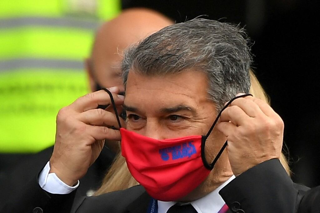 Joan Laporta anunció remodelaciones en el Camp Nou