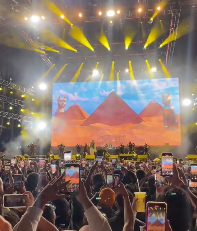 Bellakath en el Coca Cola Flow Fest 2023