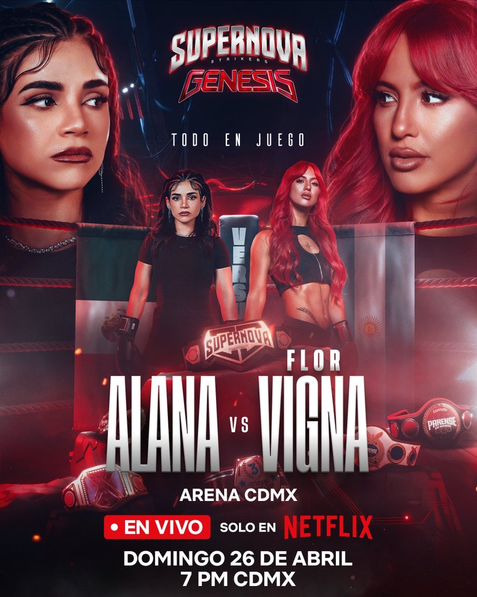 Alana vs Flor Vigna en Supernova Génesis