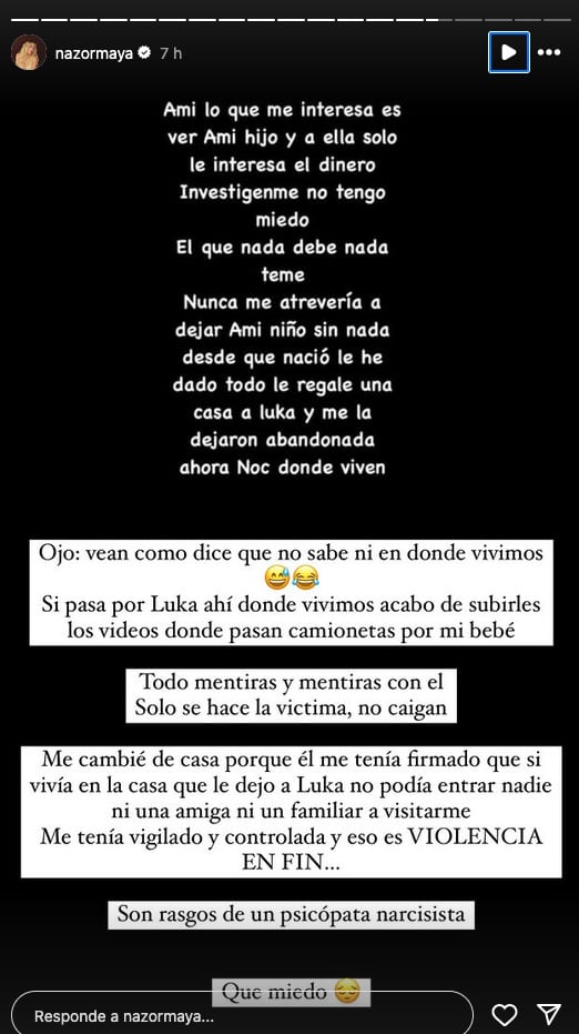 Maya Nazor exhibe a Santa Fe Klan.