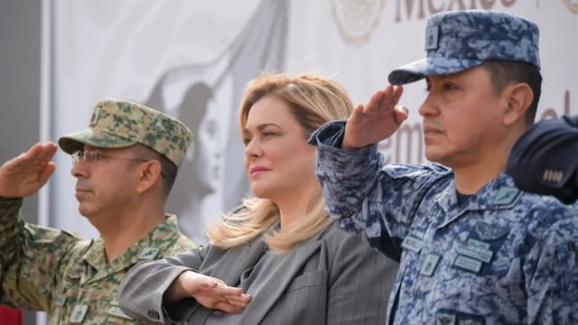 Chihuahua conmemoró el 5 de mayo con honores a la bandera y toma de protesta del SMN