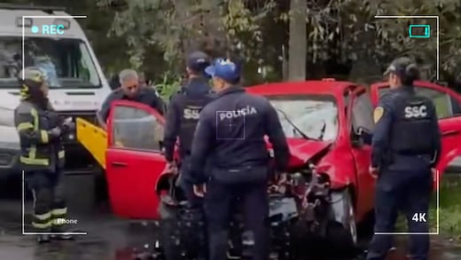 Accidente en la México-Cuernavaca complica la circulación
