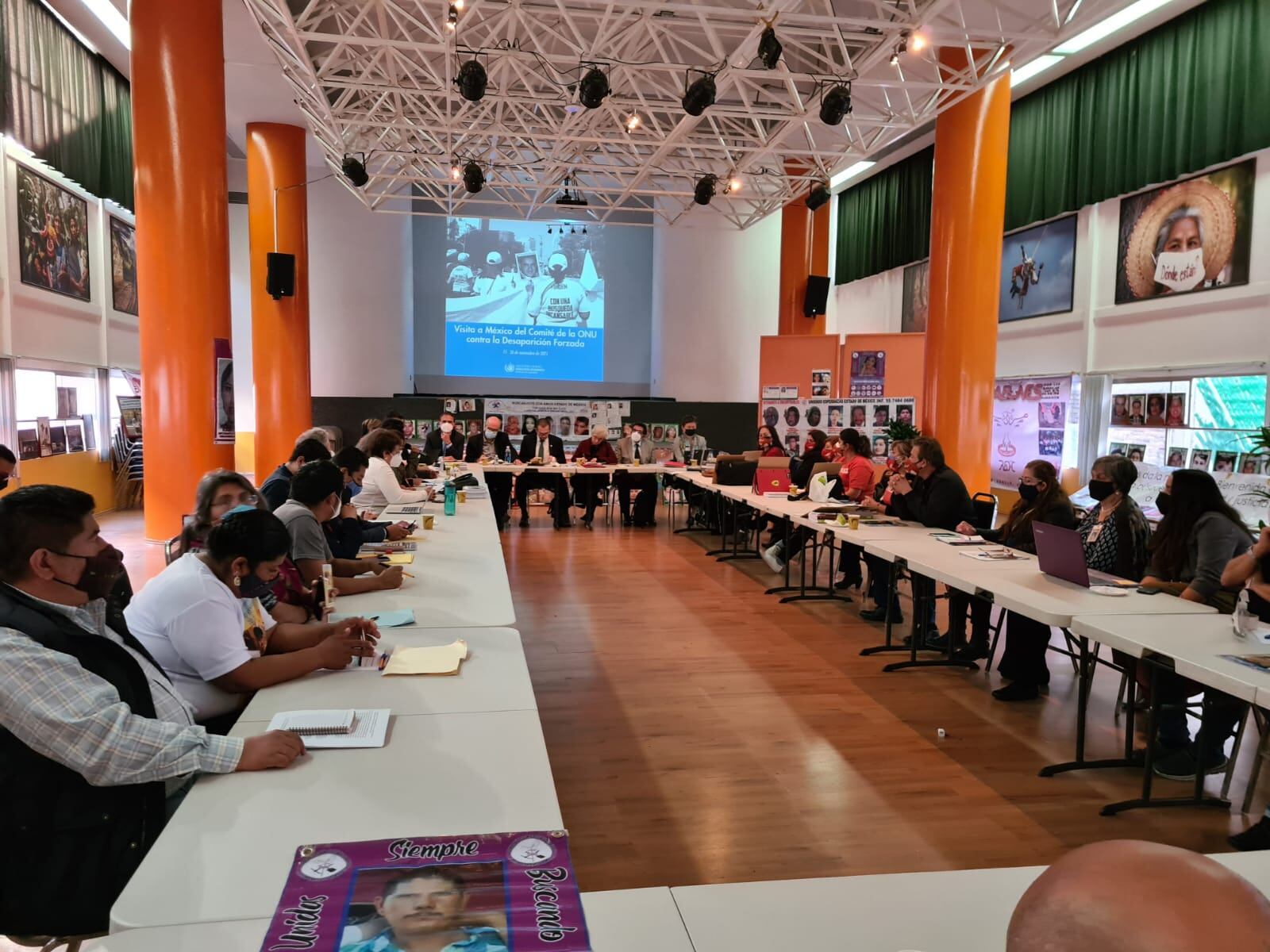 Reunión del Comité de la ONU con colectivos de familias