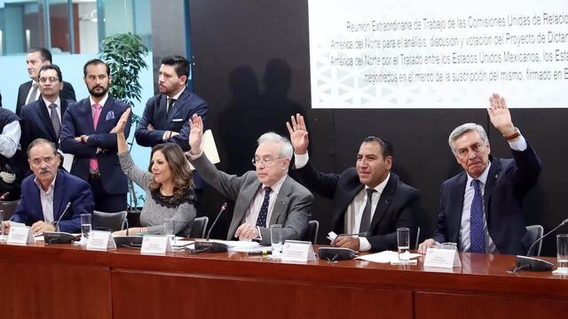 Suspenden análisis del T-MEC hasta que comparezca Ebrard-