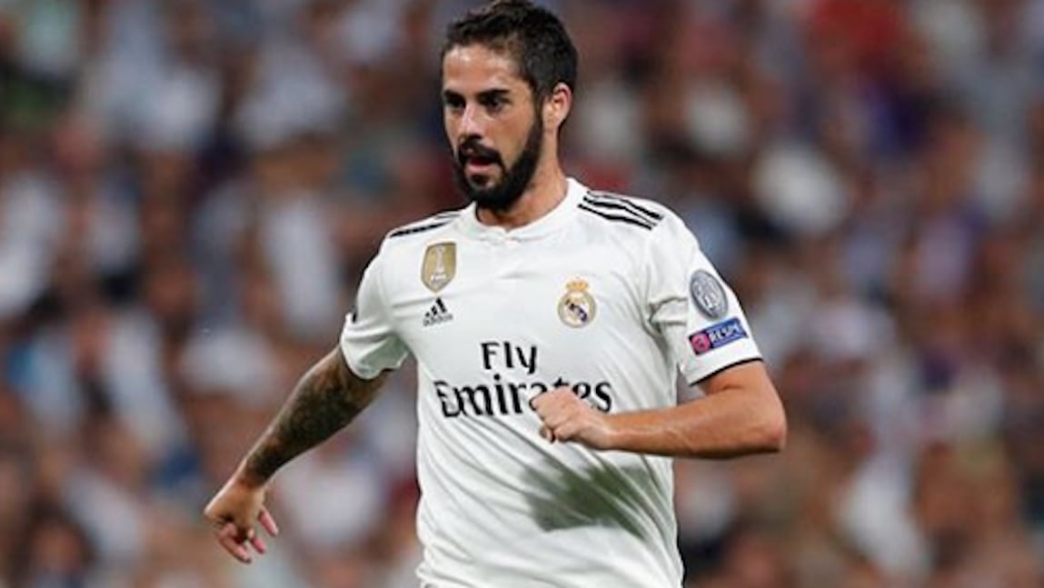 Isco no vive su mejor temporada con el Madrid