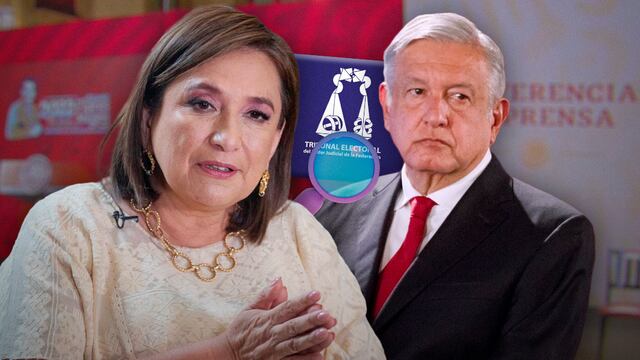 Xóchitl Gálvez y AMLO