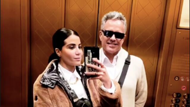 Cinthia Aparicio y Alexis Ayala