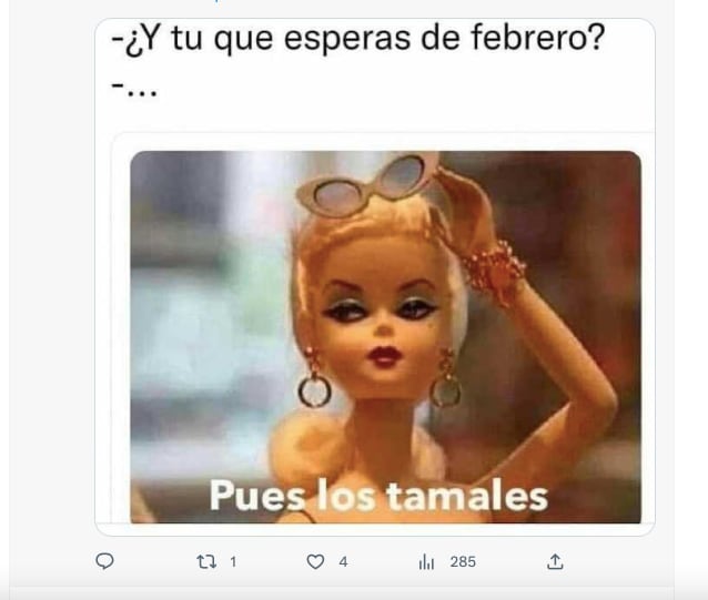 memes tamales por el Día de la Candelaria