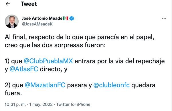 El análisis de José Antonio Meade