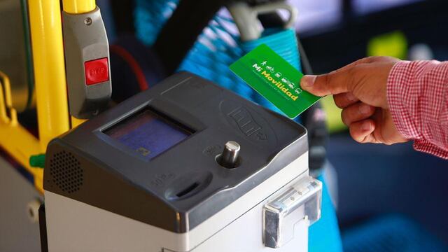 Tarjeta Mi Movilidad.