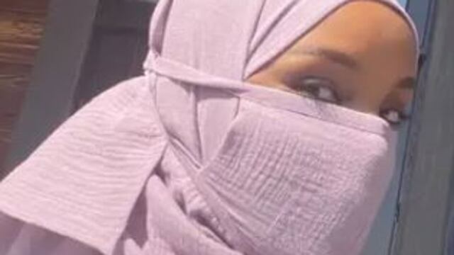 Hiyab con cubrebocas