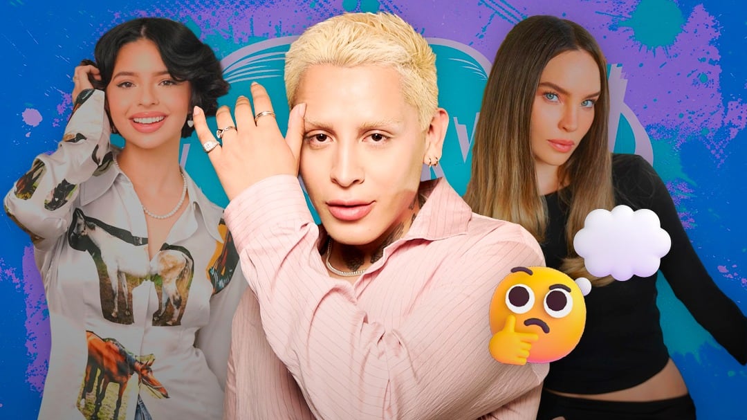 Kunno aclara cómo se divide entre sus amigas Ángela Aguilar y Belinda