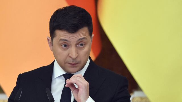 Volodymyr Zelensky, presidente de Ucrania