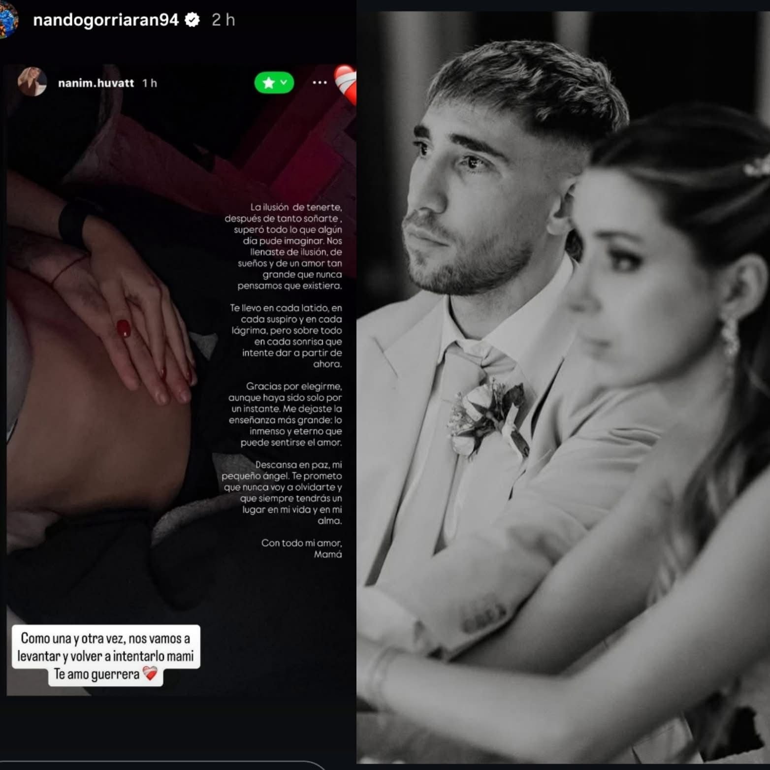 Luto en Tigres: Fernando Gorriarán y su esposa revelan la pérdida de su bebé